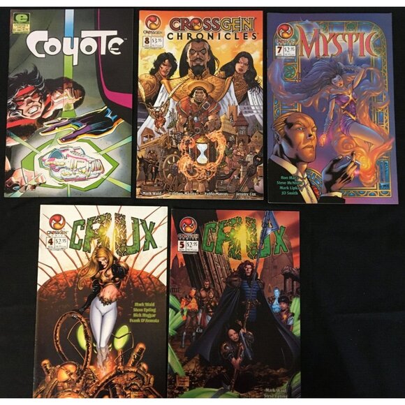 Crossgen Comics Mixed Lot of 10- Crux, The First and More Circa 1983-2002 - Picture 1 of 12